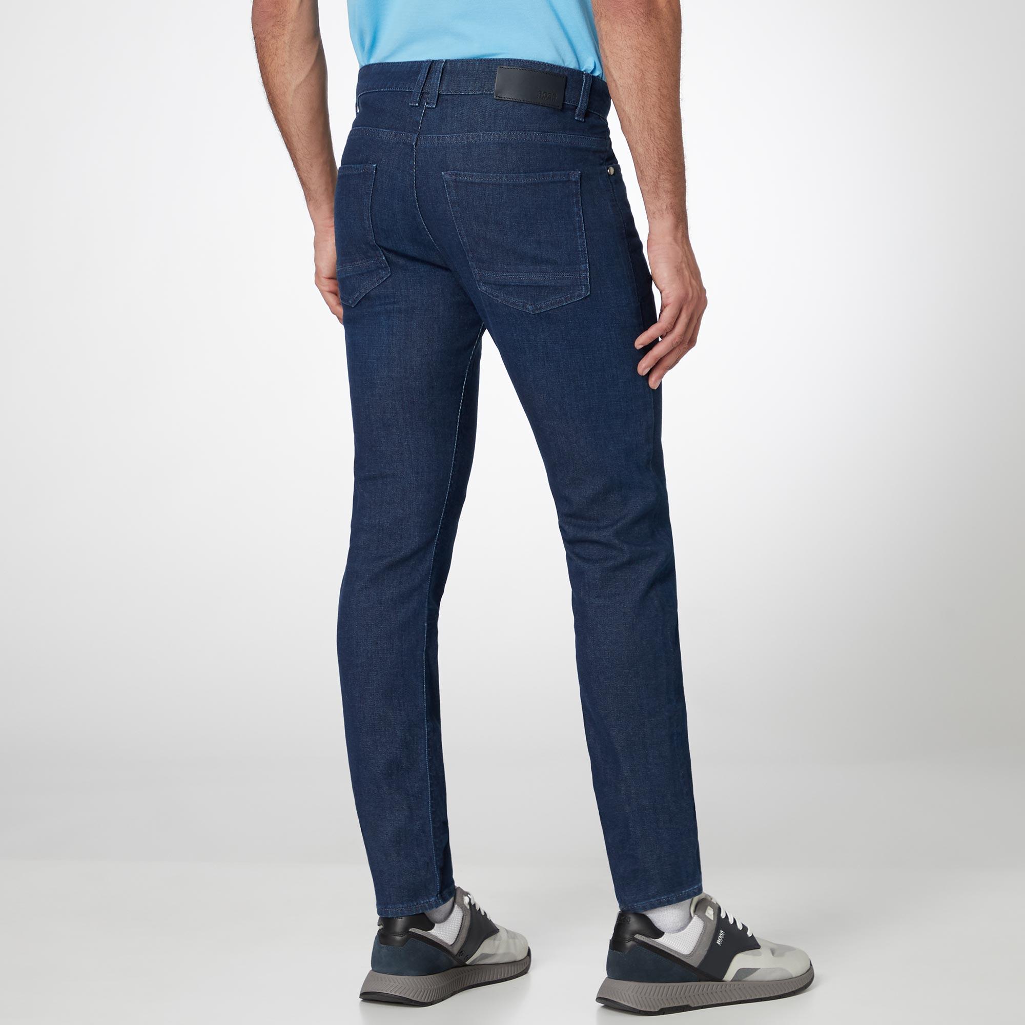 Delaware Mid-Rise Straight Leg Jeans